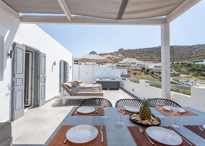 Blue Waters Mykonos 公寓